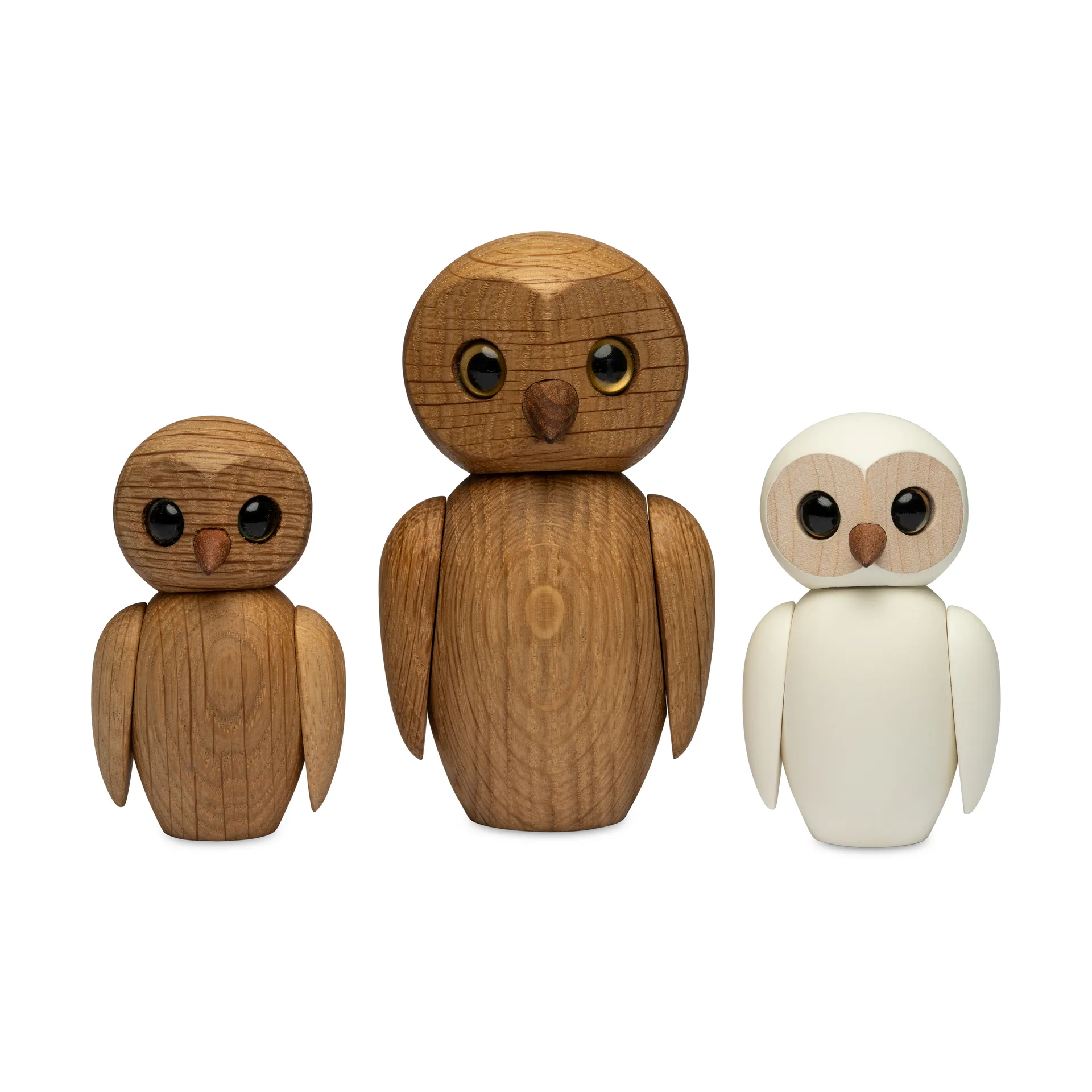 Dekoracja sowa Wise 7 cm, Biały Spring Copenhagen