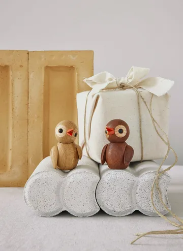 Dekoracja Spring Birds 6,5 cm - Jokey, Dąb - Spring Copenhagen