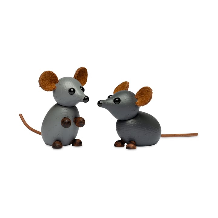 Dekoracja The house mouse 4,5 cm, Szary Spring Copenhagen