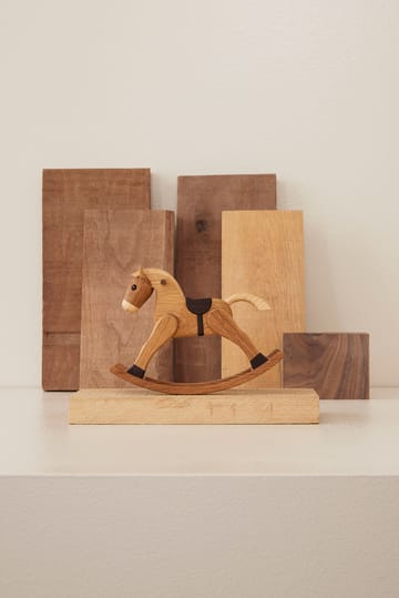Dekoracja The Rocking Horse 13,5 cm - Dąb - Spring Copenhagen