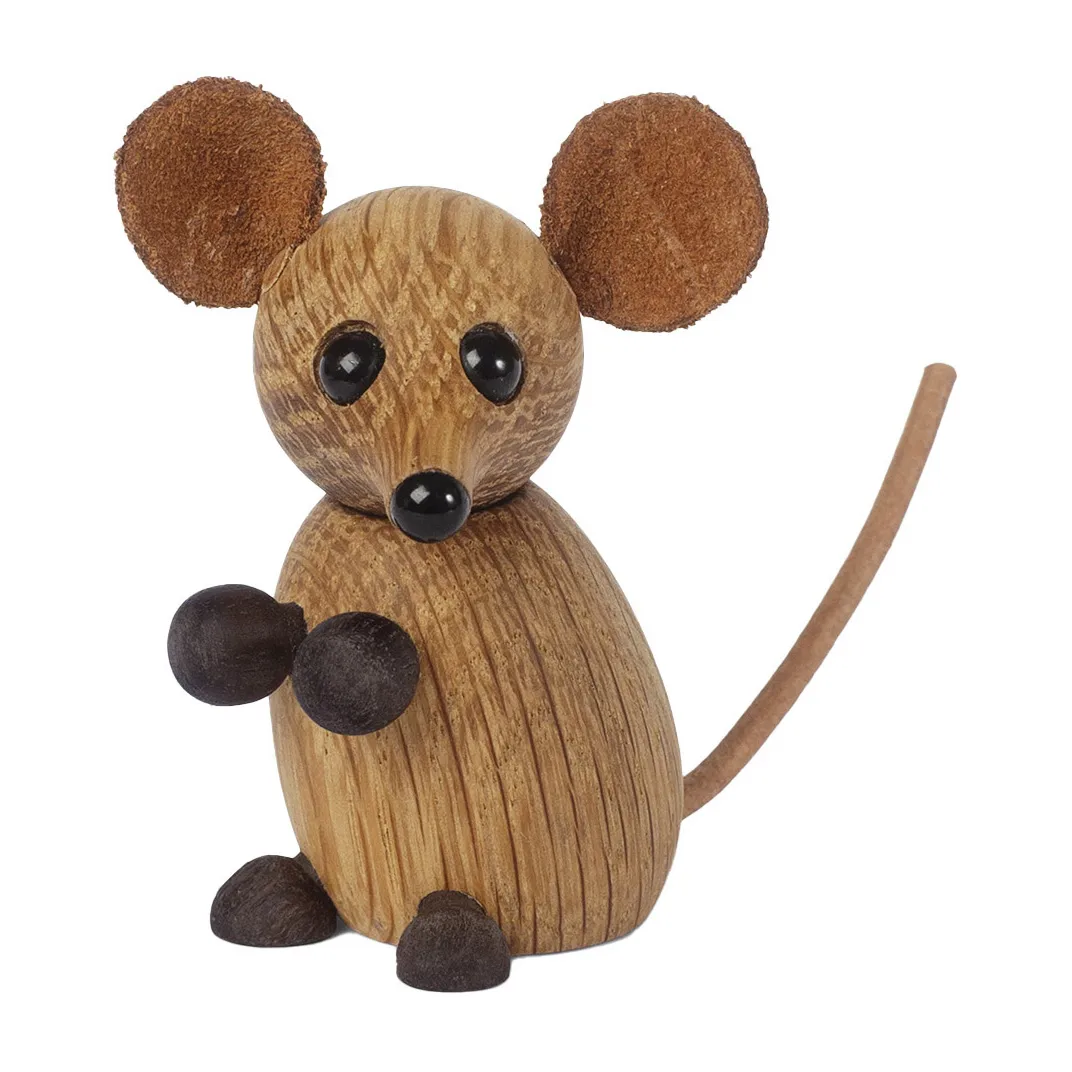 Dekoracja w postaci myszy The city mouse, Dąb Spring Copenhagen