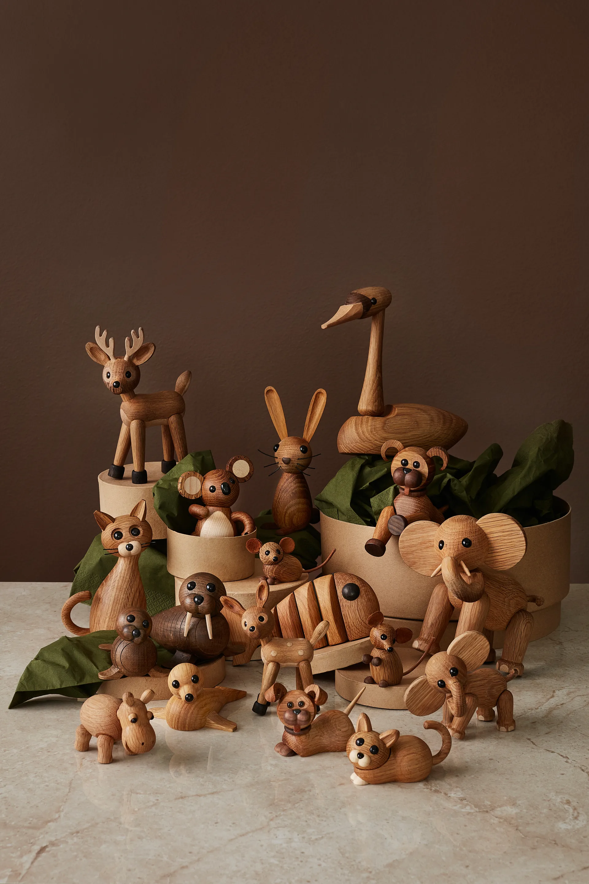 Dekoracja w postaci myszy The city mouse, Dąb Spring Copenhagen