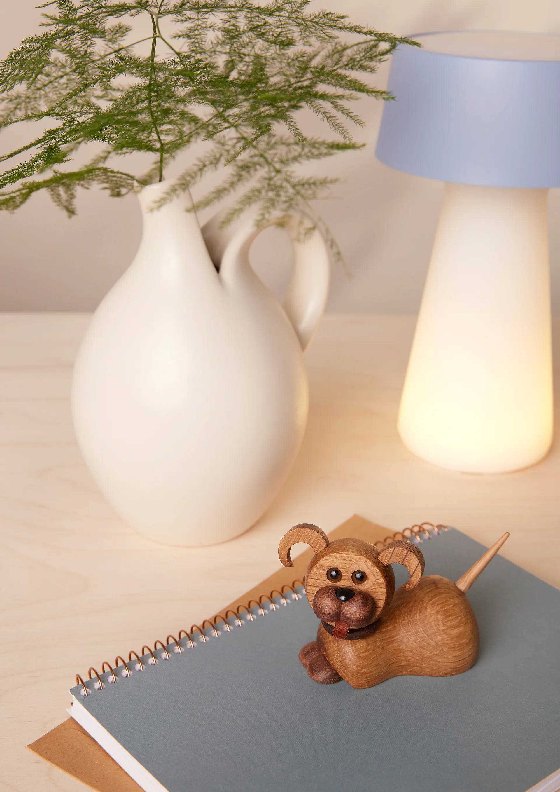 Dekoracja w postaci psa Coco, Dąb Spring Copenhagen