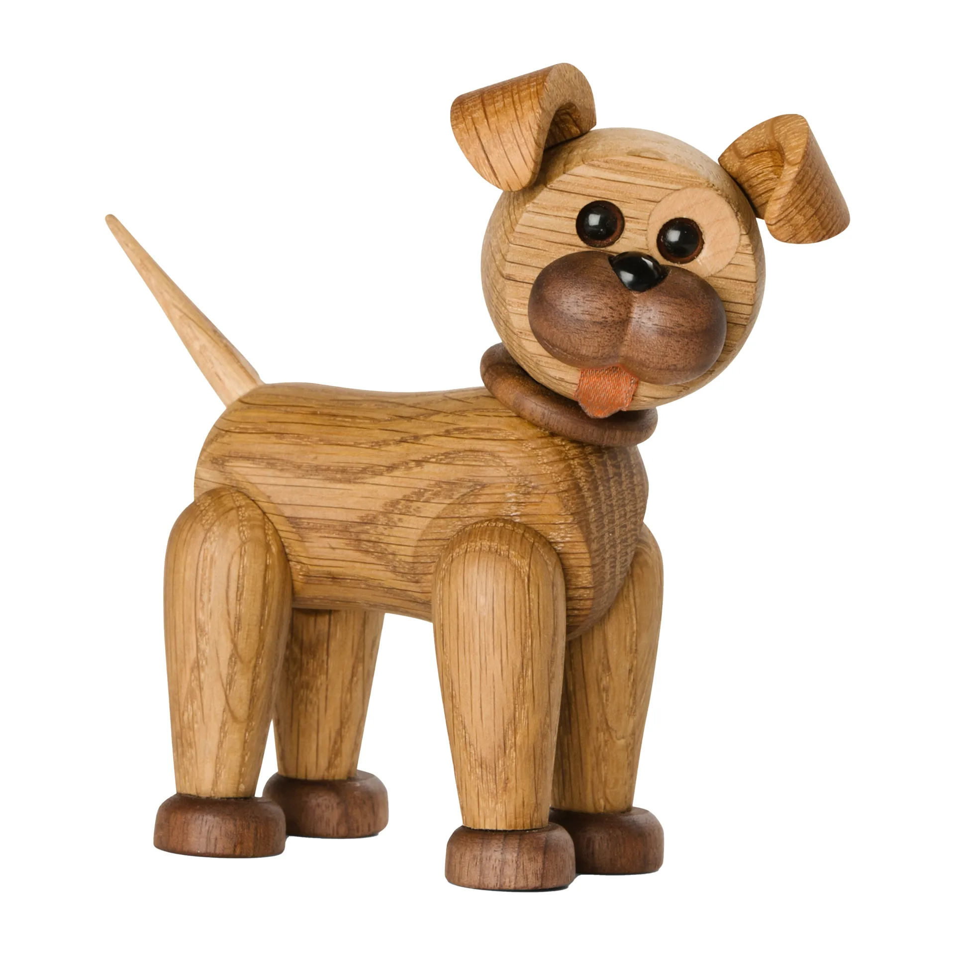 Dekoracja w postaci psa Happy, Dąb Spring Copenhagen