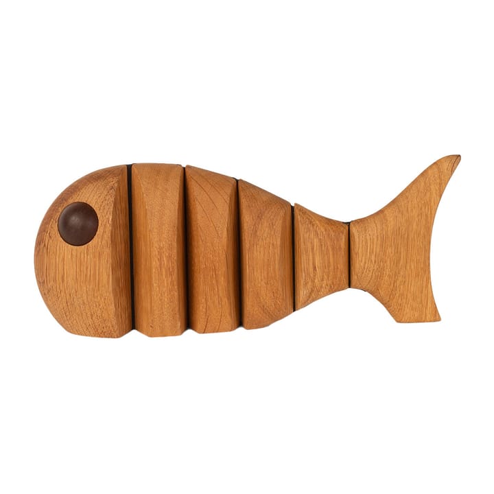 Dekoracja w postaci ryby The wood fish - Mały - Spring Copenhagen