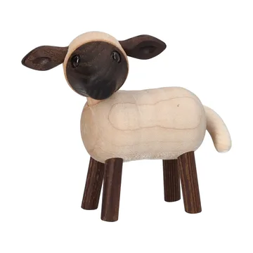Figurka jagnięcia Will - Beige, 6,6x9xH8,5 cm - Spring Copenhagen