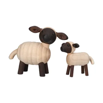 Figurka jagnięcia Will - Beige, 6,6x9xH8,5 cm - Spring Copenhagen