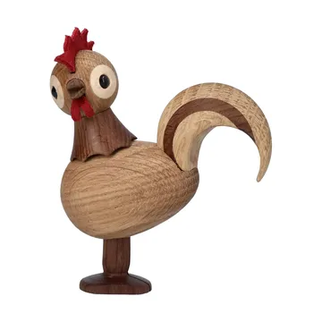 Figurka koguta Rise - Beige, 4,2x12x10,5 cm - Spring Copenhagen