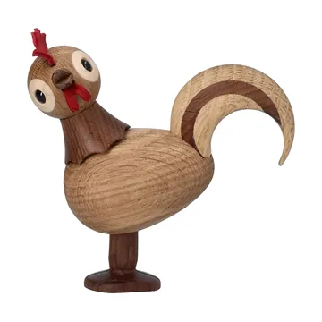 Figurka koguta Rise - Beige, 4,2x12x10,5 cm - Spring Copenhagen