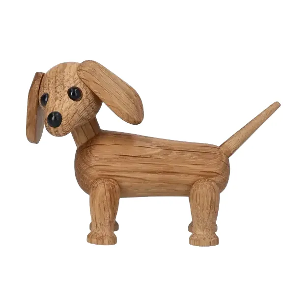Figurka psa Chico, Beige, 10,5x4,8x6,8 cm Spring Copenhagen