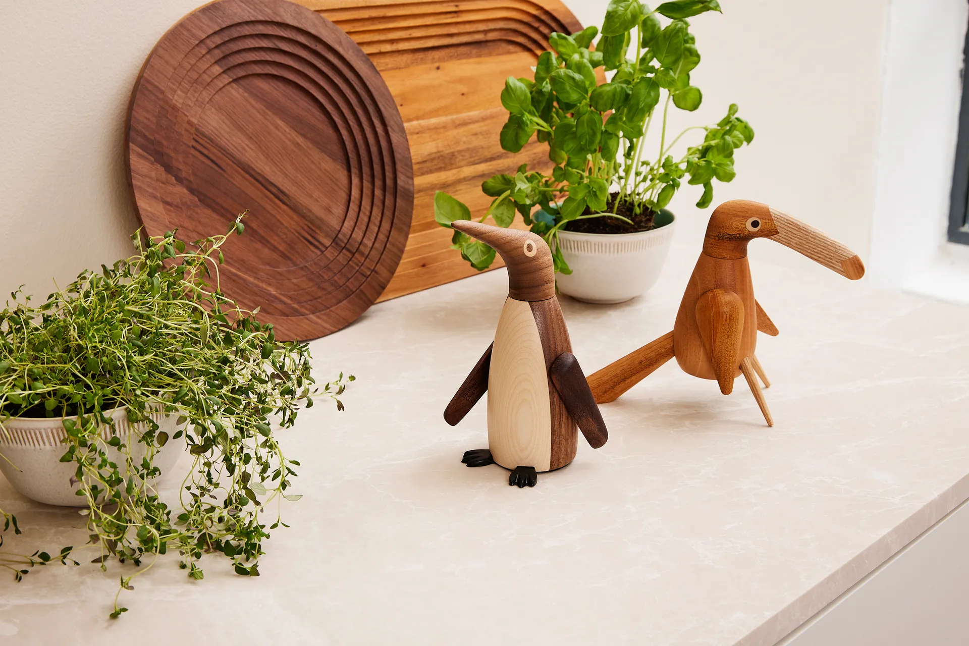 Młynek do pieprzu w kształcie ptaka, Mahoń Spring Copenhagen