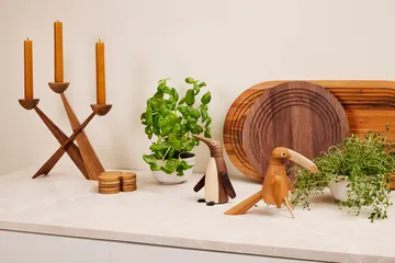 Młynek do soli w kształcie pingwina - Orzech włoski - Spring Copenhagen