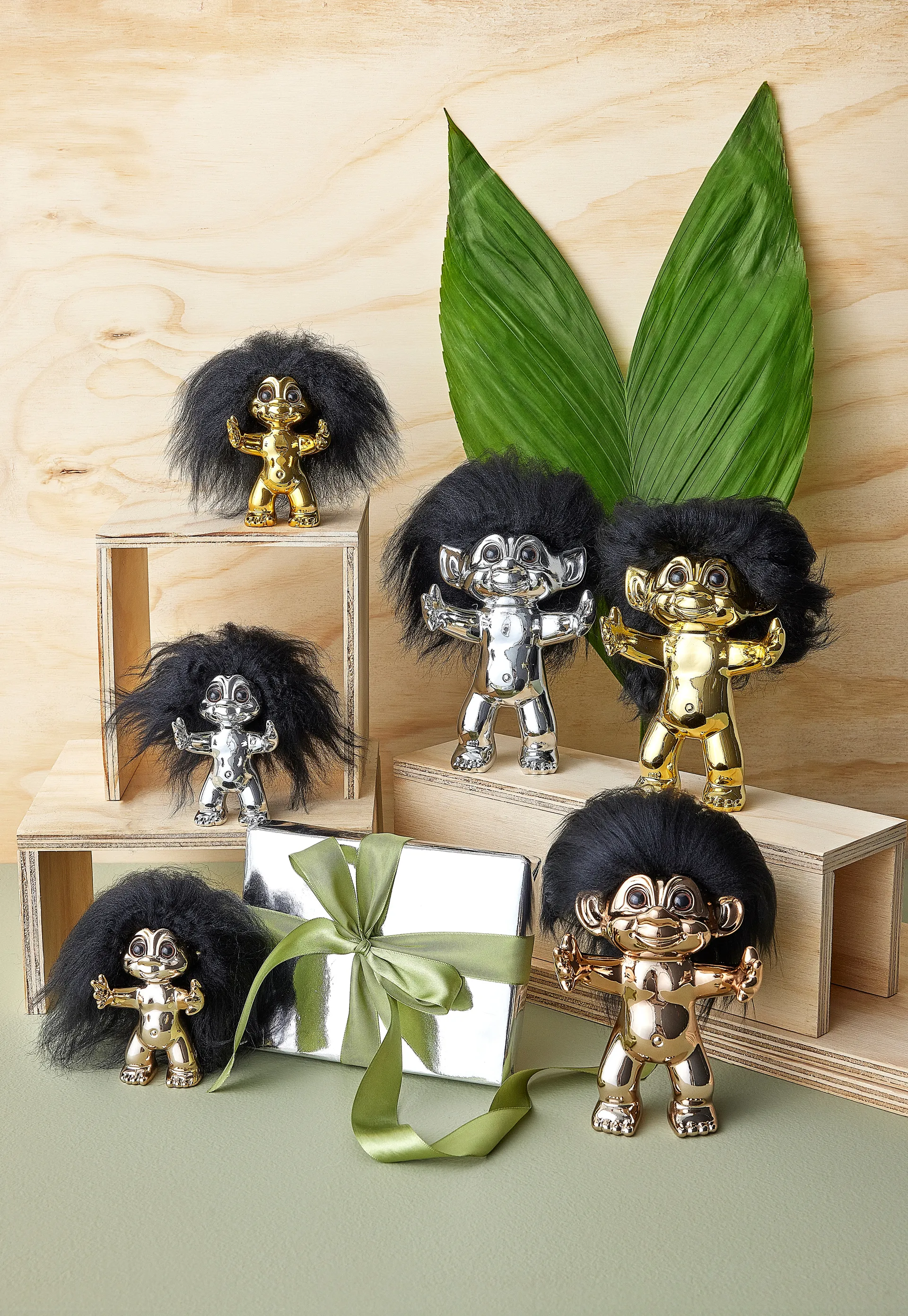 Troll szczęścia 9 cm, Brąz Spring Copenhagen