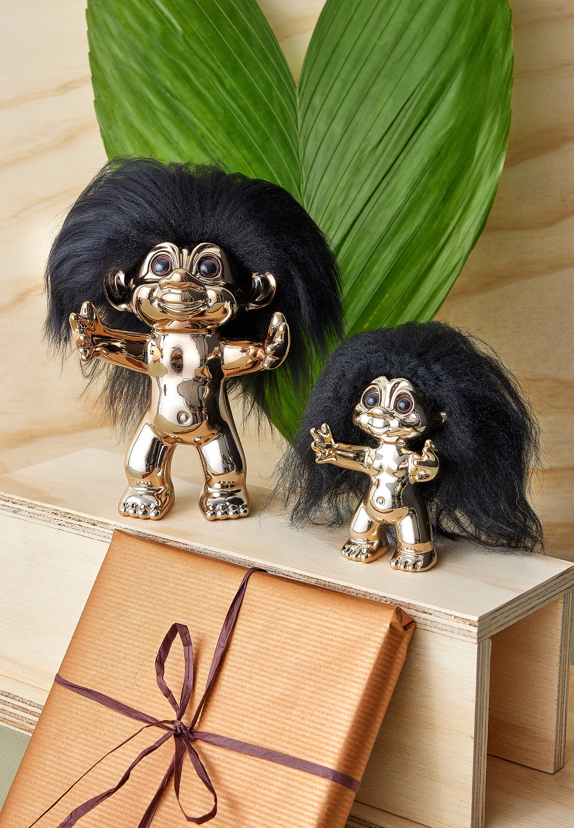 Troll szczęścia 9 cm, Brąz Spring Copenhagen