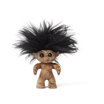 Troll szczęścia 9 cm - Dąb - Spring Copenhagen