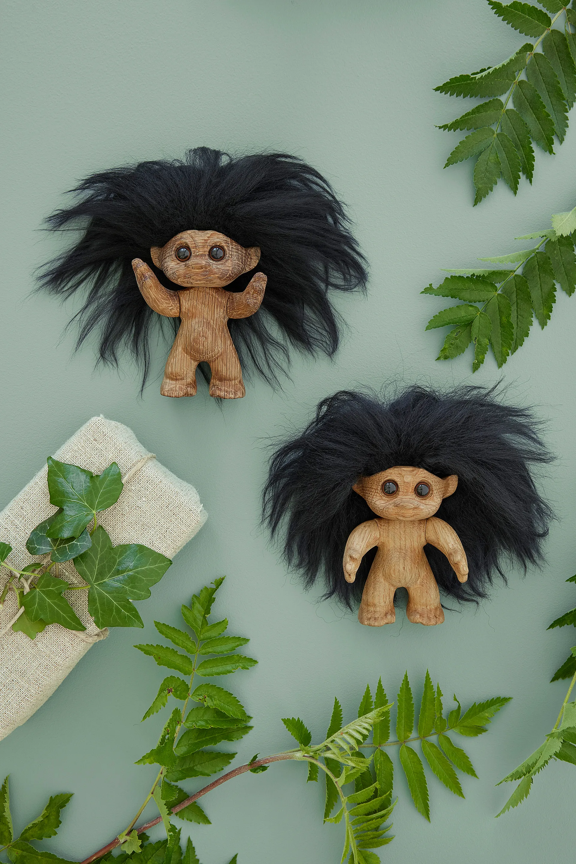 Troll szczęścia 9 cm, Dąb Spring Copenhagen