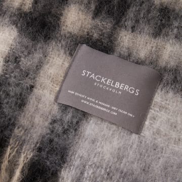 Pled Mohair - Black & Skiffer Check - Stackelbergs