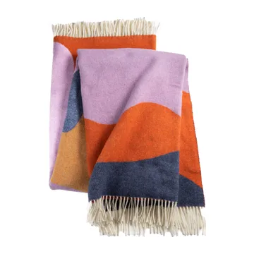 Pled Wave - Coral, ocra, blue & lilac - Stackelbergs