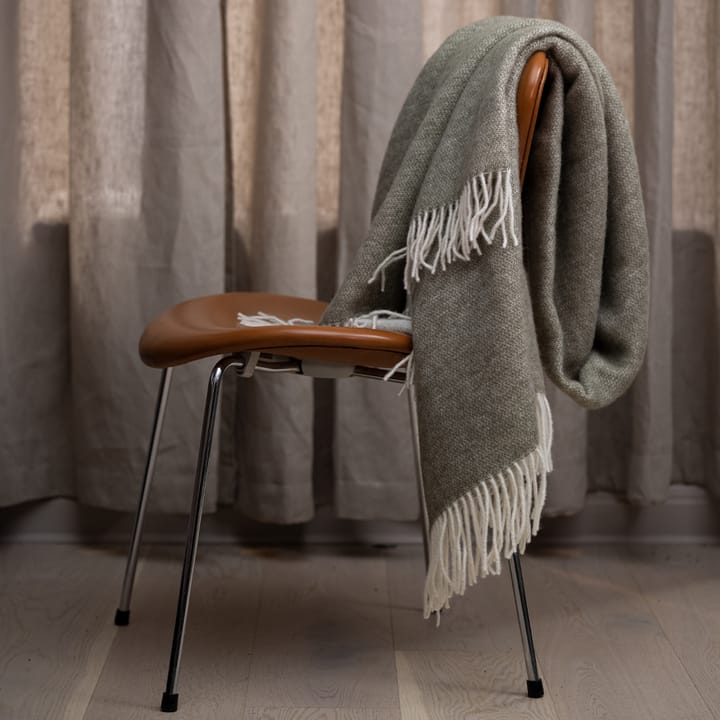 Pled Wool, Olive & Offwhite Stackelbergs