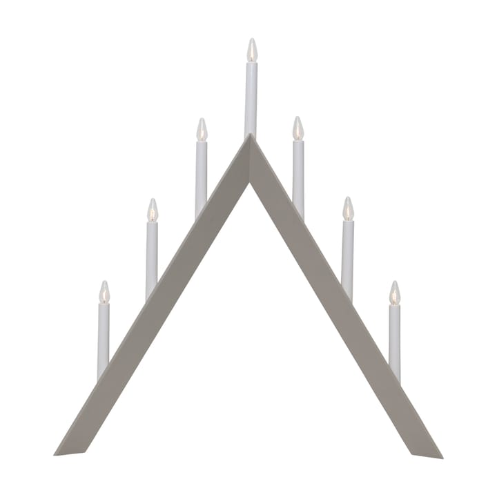 Arrow świecznik 64,5 cm - Beżowy - Star Trading