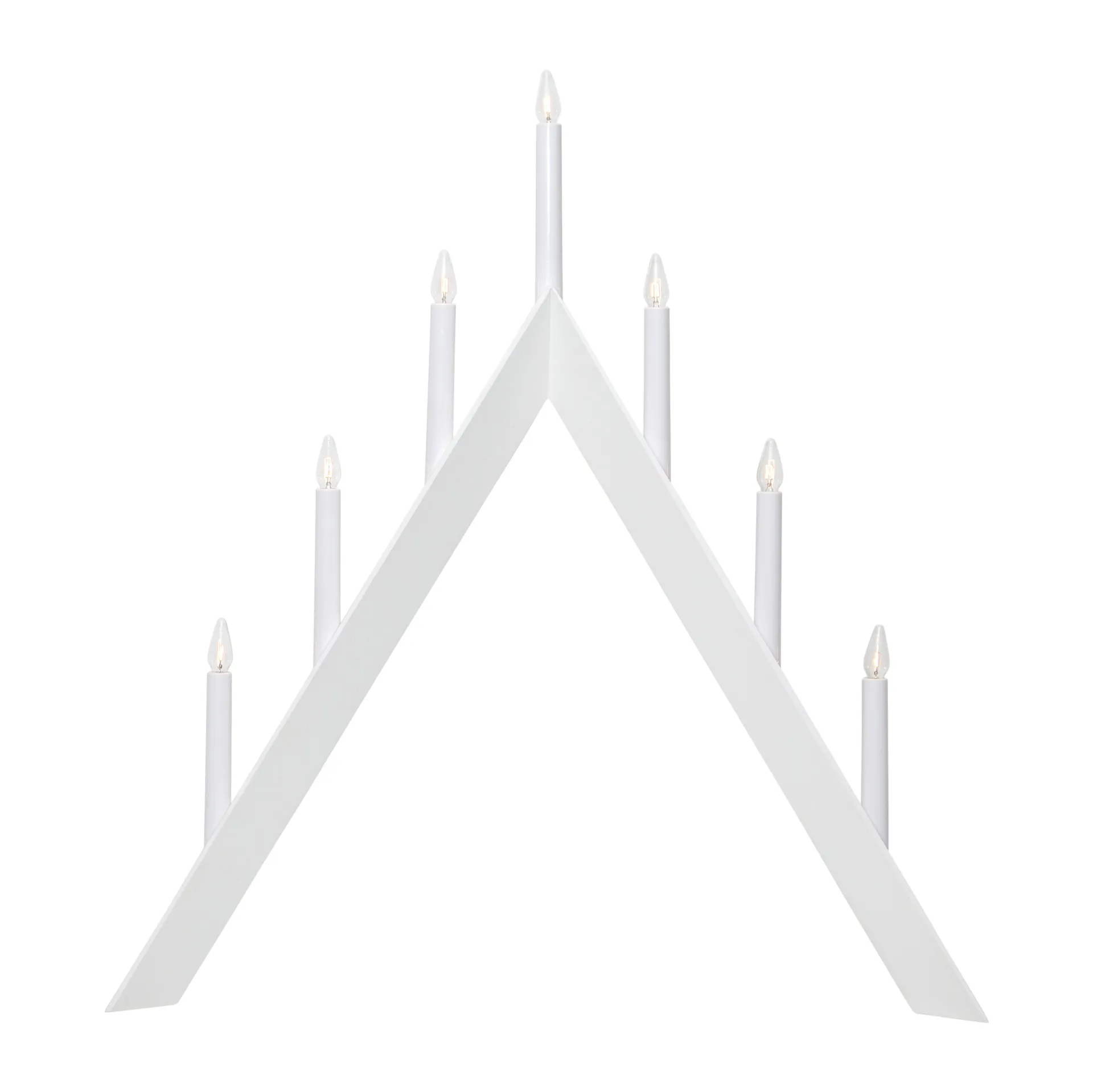 Arrow świecznik 64,5 cm, Biały Star Trading