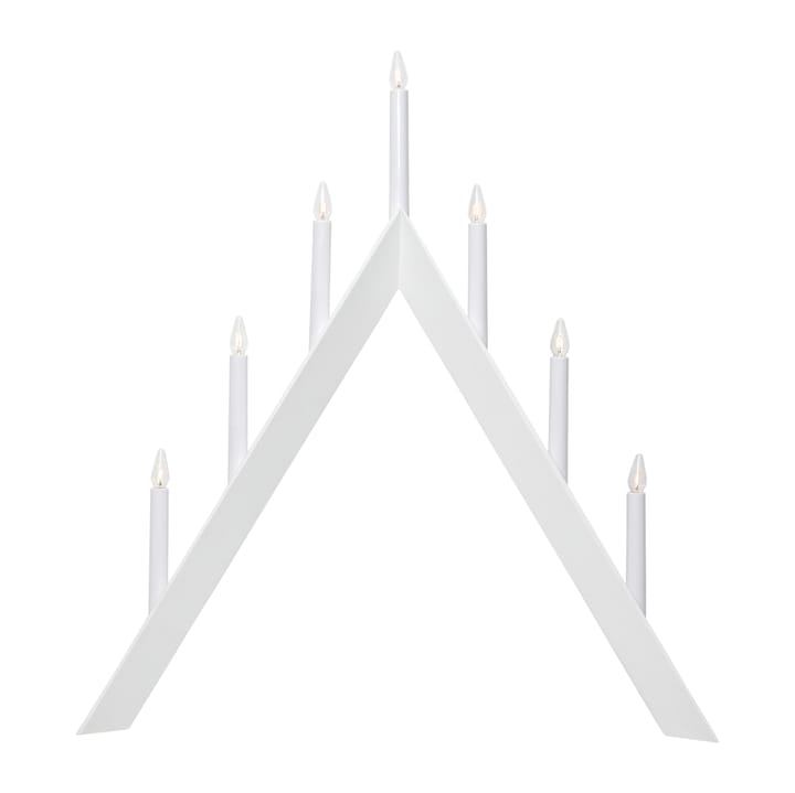 Arrow świecznik 64,5 cm, Biały Star Trading