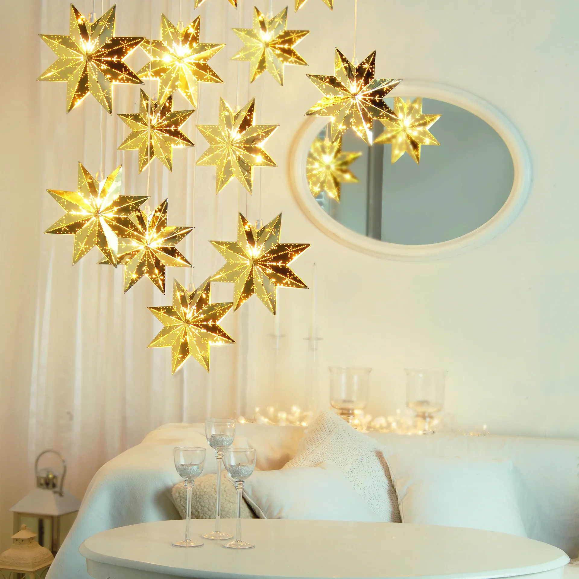 Classic gwiazda adwentowa, mosiądz Star Trading