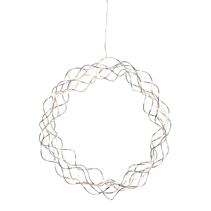 Curly wieniec lampki LED 30 cm  - chrom - Star Trading