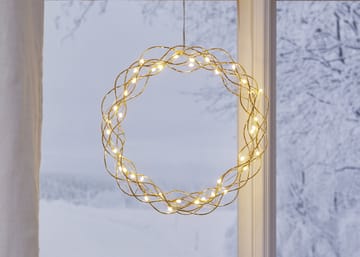 Curly wieniec lampki LED 30 cm - Mosiądz - Star Trading