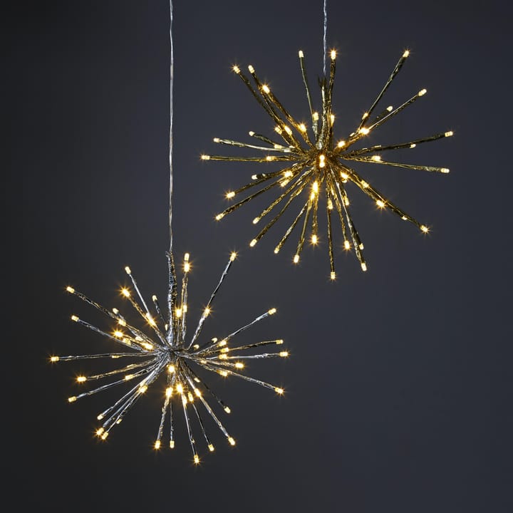 Firework ozdoba wisząca 30 cm, srebro Star Trading