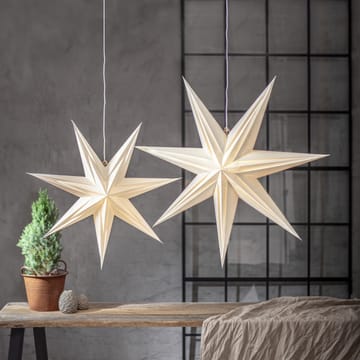 Holly papierowa gwiazda 60 cm - Biały - Star Trading