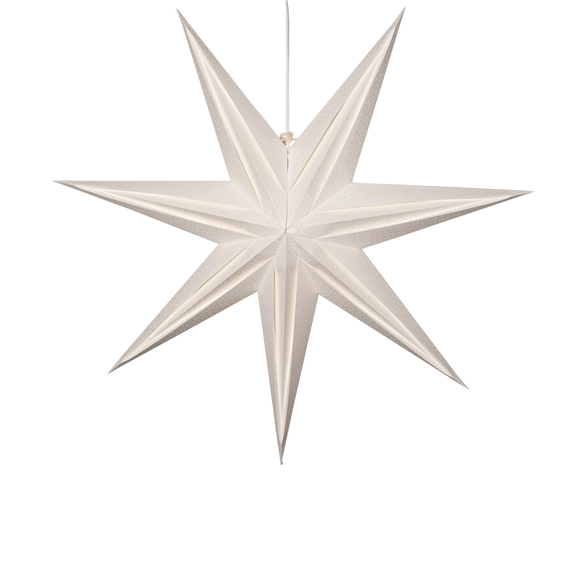 Holly papierowa gwiazda 75 cm, Biały Star Trading