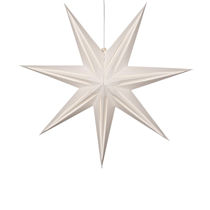 Holly papierowa gwiazda 75 cm - Biały - Star Trading