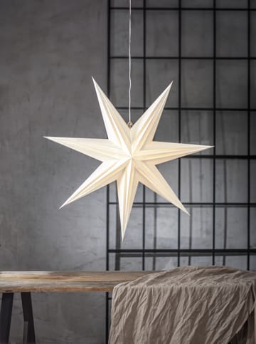 Holly papierowa gwiazda 75 cm - Biały - Star Trading
