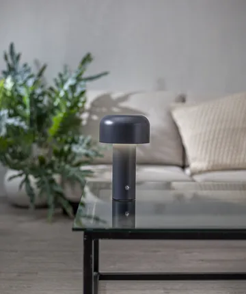 Lampa stołowa przenośna Bobby - Szary - Star Trading