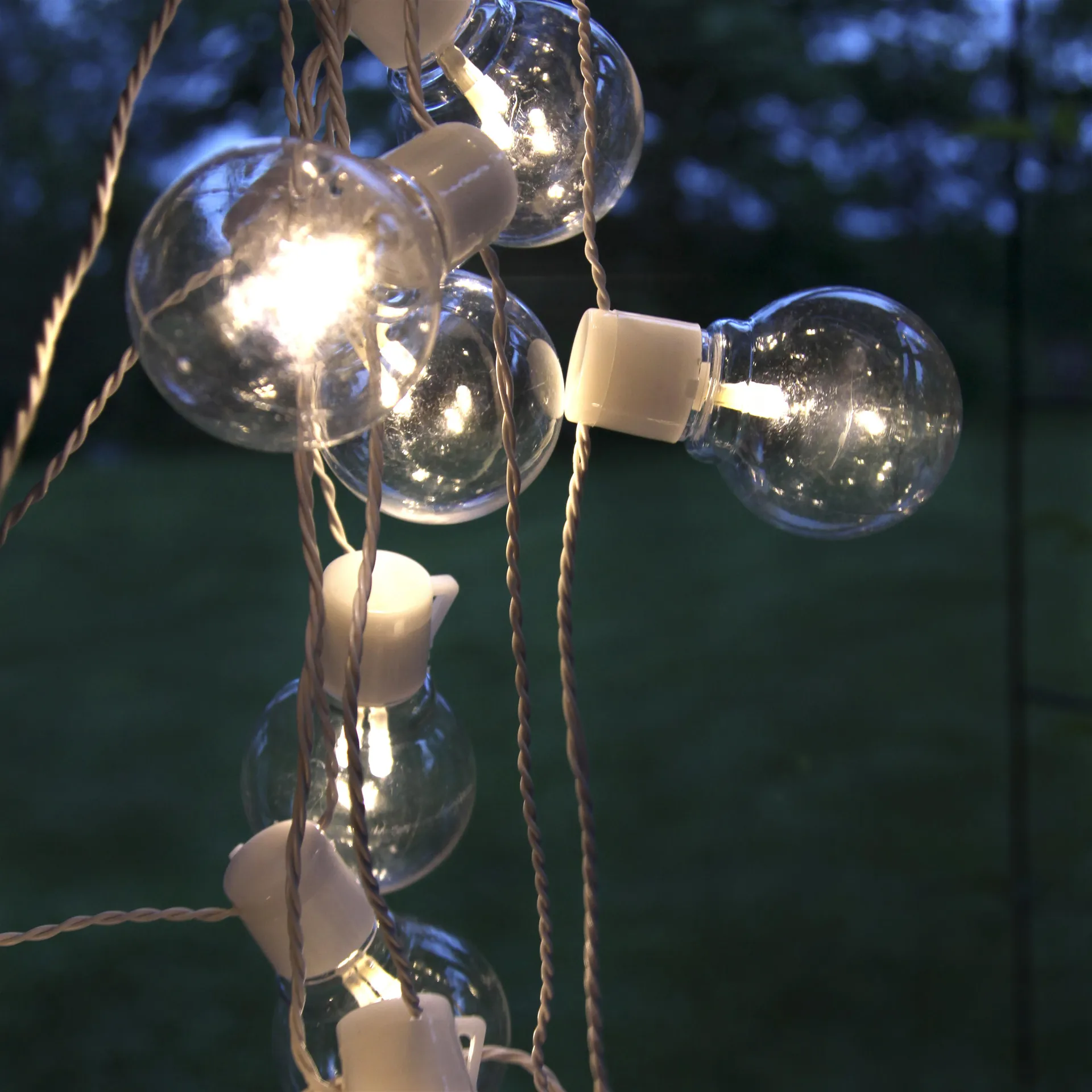 Pętla świetlna Partaj, biały Star Trading