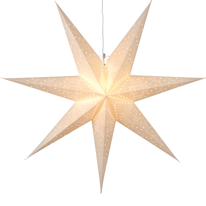 Sensy gwiazda adwentowa 100 cm, Biały Star Trading