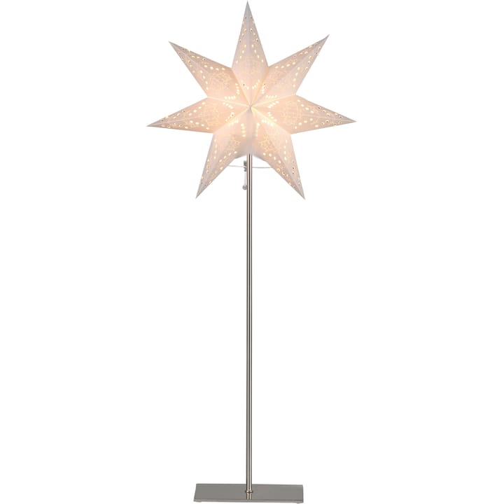 Sensy gwiazda adwentowa na stopie 83 cm - Biały - Star Trading