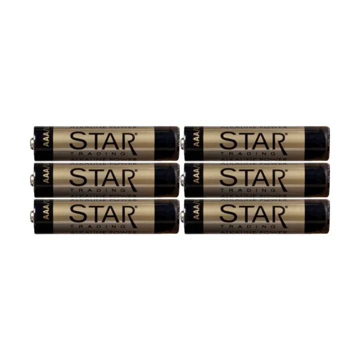 Star Trading bateria 6 szt., AAA Star Trading