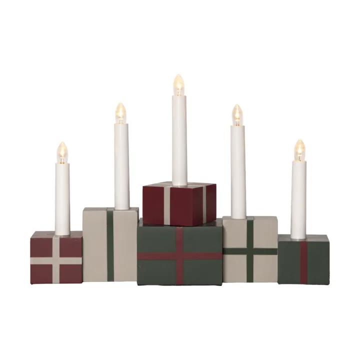 Świecznik adwentowy Christmas gifts - Multi - Star Trading