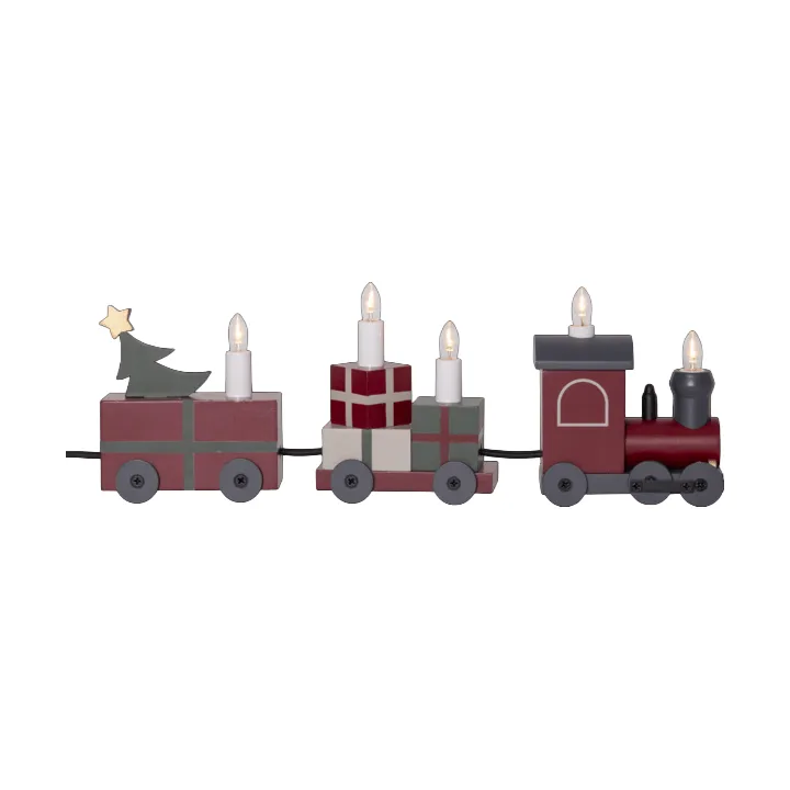 Świecznik adwentowy Christmas train - Multi - Star Trading
