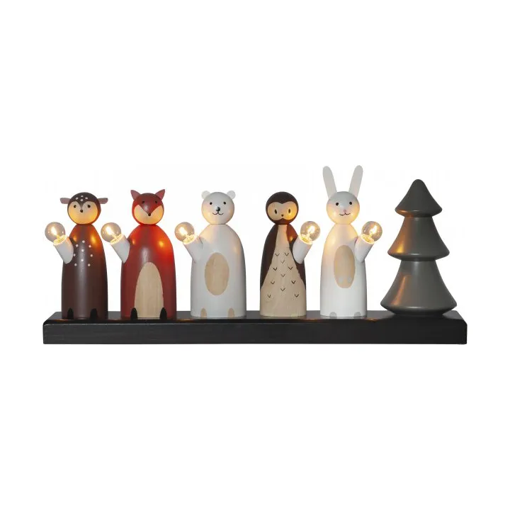 Świecznik  Forest friends 44 cm Star Trading