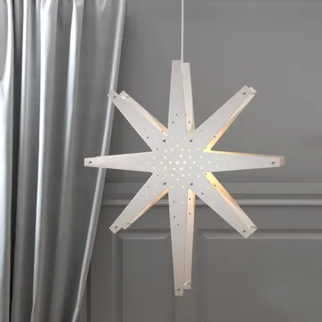 Tall gwiazda adwentowa 60x70 cm - Biały - Star Trading