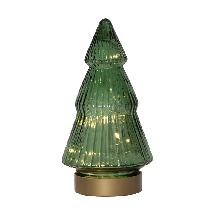 Verde dekoracja szklana LED 20 cm - Zielony - Star Trading