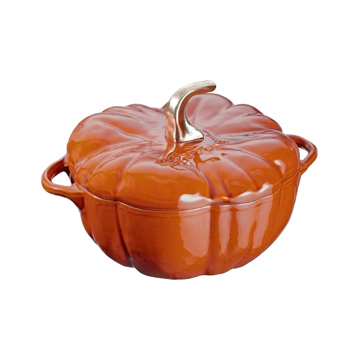 Garnek w kształcie dyni z żeliwa Staub 3,45 l - cynamon - STAUB