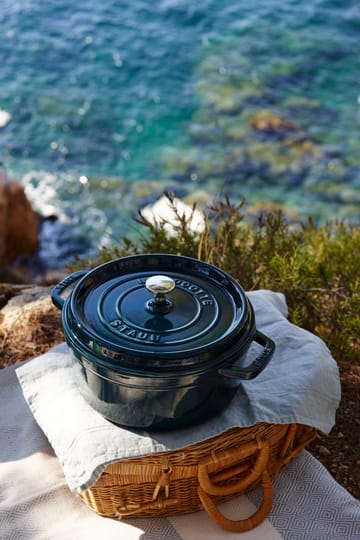 La Mer okrągły garnek, trzy warstwy emalii - 3,8 l - STAUB