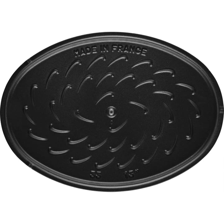 La Mer owalny garnek, trzy warstwy emalii, 32 cm STAUB