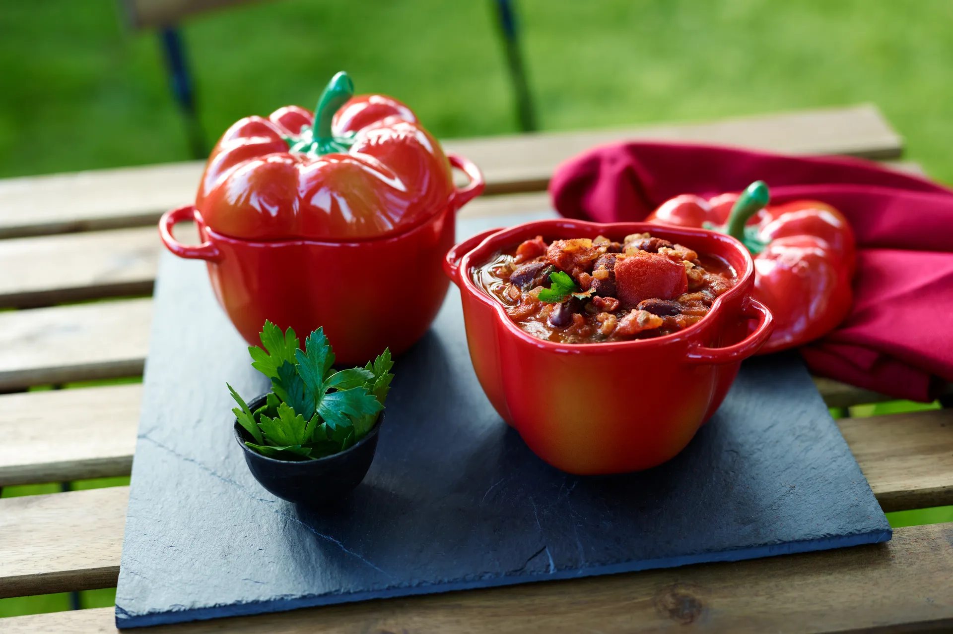 Mini garnek papryka Staub 0,47 L, Orange-czerwony STAUB