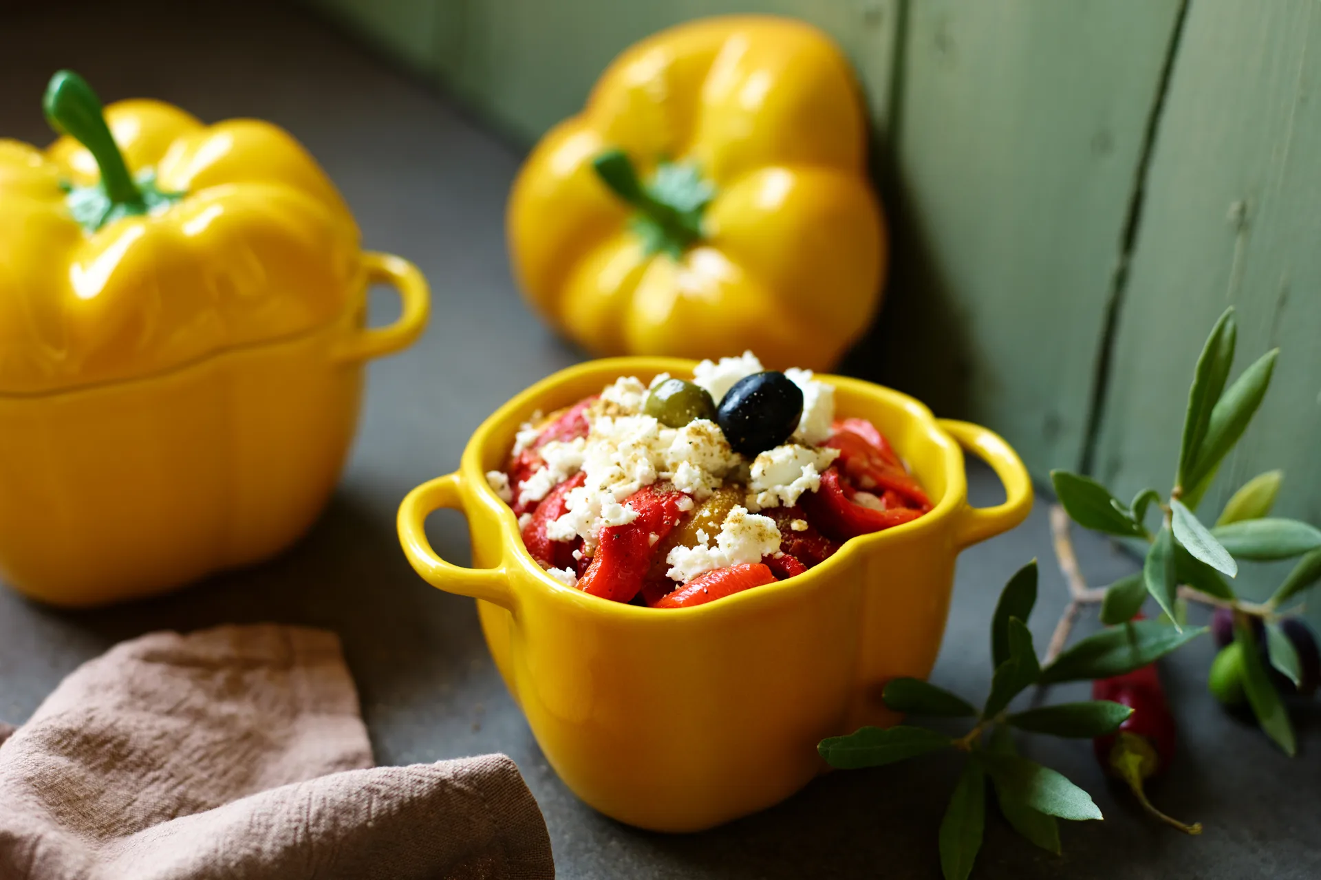 Mini garnek papryka Staub 0,47 L, Żółty STAUB