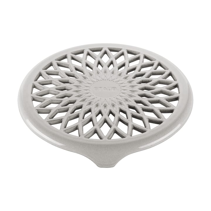 Podstawka pod garnki Staub Twister 18,5x19 cm - White truffle - STAUB